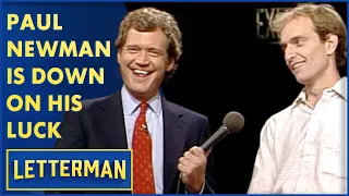 Brush With Greatness: Paul Newman Needs Help | Letterman