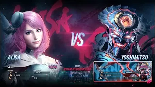 Alisa VS eyemusician (yoshimitsu) - Tekken 8 Rank Match