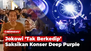 Deep Purple World Tour 2023 - Live in Solo Indonesia, Presiden Jokowi Nonton Bersama Keluarga