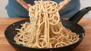 Spaghetti tonno e cipolla – Pasta facile e deliziosa con 3 ingredienti (primo piatto preferito)