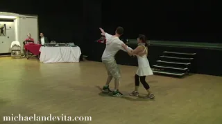 Advanced Lindy Hop Class Recap - Michael and Evita