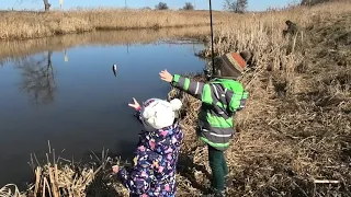 Берите ДЕТЕЙ на РЫБАЛКУ! Или Рыбалка Всей СЕМЬЕЙ!!!