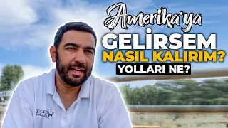 HERKESiN SORDUGU SORUYA CEVAP | AMERiKA'YA NASIL GELiRiM ve KALIRIM ( Amerika’da Statü değişikliği )