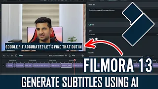 How I Generate Subtitles in Filmora 13 Using AI in Minutes
