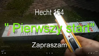 Kosa spalinowa Hecht 154. Unboxing & first run. Zestaw. Pierwsza jazda. Hobby line.