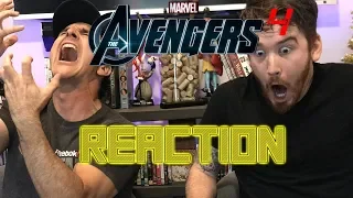 Avengers 4 Endgame | Official Trailer - Reaction!!!