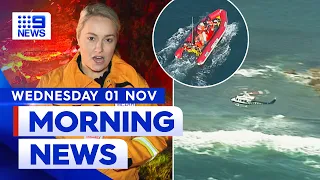 NSW and Queensland bushfire emergency; SA surfer shark attack | 9 News Australia