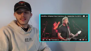 Metallica: Whiplash Live Performance (first time hearing them in) years! Reaction