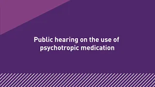 Public Hearing 6: Psychotropic medication, behaviour support and behaviours of concern (Auslan)