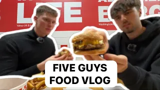 FiveGuys Food Vlog | Kann FiveGuys mit anderen krassen Burgerläden mithalten? | Foodvlog Berlin 🤌🏻