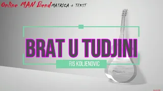 Brat u tudjini - Haris Koljenovic / MATRICA + TEKST / Live