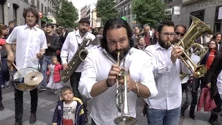 Nola Brass Band: "When the Saints Go Marching In" - Busking in Madrid