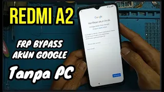 Bypass Frp Akun Google Xiomi A2 Tanpa PC - YouTube