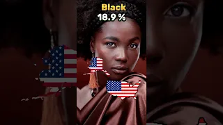 Largest ethnic groups in USA | Race in USA #viral #race #ethnic #black #white #latino #usa #trending