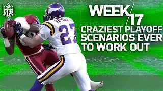 The Craziest Week 17 Playoff Clinchers in NFL History | NFL Vault Stories