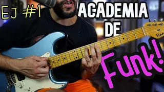 Academia de FUNK! Ejercicio #1 - técnicas guitarra Funk