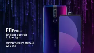 OPPO F11 Pro 🔴 Live Launch Event | Oppo 48MP Camera Phone