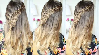 Half Up Braids | 5 Strand Lace Braid | Braidsandstyles12