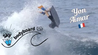Bodyboard Yon Aimar de visita en las Islas Canarias