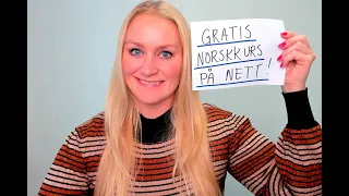 Video 895 GRATIS NORSKKURS PÅ NETT! Søknadsfrist 08.10.21