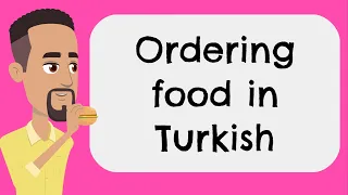 Ordering food in Turkish 🥘Restaurant conversation