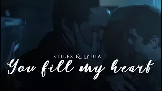 ► Stiles and Lydia |  You fill my heart