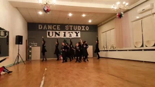 Unity школа танцев. Assa party - Лезгинка на новогодней вечеринке