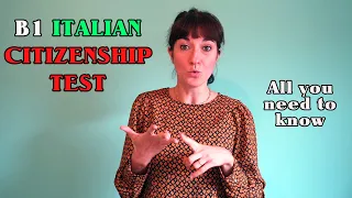 B1 Italian Citizenship test - B1 Cittadinanza