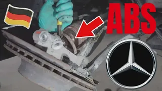 How To Replace ABS RING On MERCEDES BENZ E350 4Matic (Part 1)