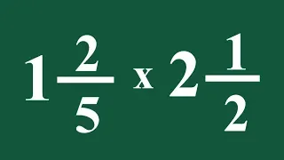 MULTIPLICACIÓN DE NÚMEROS MIXTOS SUPER FÁCIL