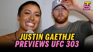 EXCLUSIVE: Justin Gaethje previews Makhachev vs Poirier and UFC 303 Conor Mcgregor's RETURN!