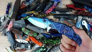 My INSANE KNIFE COLLECTION 2019! - Collected my whole Life! (Very big)