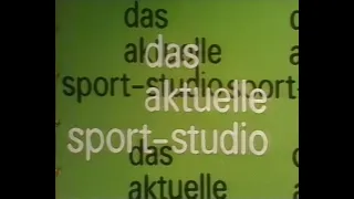 ZDF 5. April 1980 - Das Aktuelle Sportstudio mit Hajo Friedrichs (die ersten 30 Minuten)