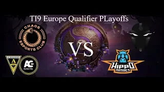 The Final Tribe Vs Chaos Esports Club - PLayoffs - TI9 Closed Qualifier Europe Day 3