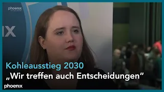 Parteitag Die Grünen: Ricarda Lang im Interview am 16.10.22