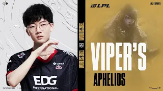 EDG Viper | Aphelios Masterclass! | Worlds 2021 Finals