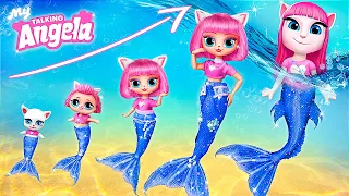 Angela the Mermaid Growing Up! 32 DIYs for LOL Surprise