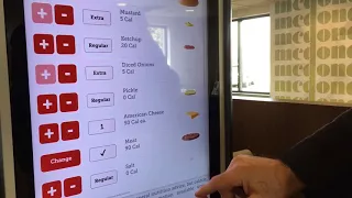 McDonald’s owner demonstrates new touch-screen kiosks