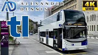 [Transport Lausanne: 60 Riponne-M. Béjart to Froideville via Cugy] Alecander Dennis Enviro500MMC