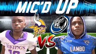 MIC'd UP YOUTH FOOTBALL EDITION | vs Central Dekalb 8U EP1