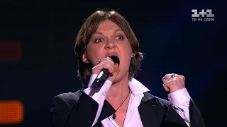 Yuliya Lunha "Highway to hell" - blind Audition – The Voice of Ukraine – season 7