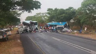 47 persons lost their lives in a bus collision in Zimbabwe [No Comment]