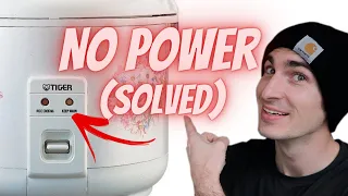 How to Repair a Rice Cooker Not Turning On | Thermal Fuse Replacement on Tiger JNP-1800