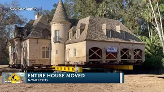 House damaged in Montecito mudslides moved to new lot as neighborhood recovery continues