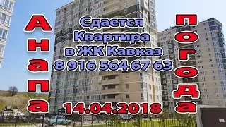 #АНАПА СДАЕТСЯ квартира в жк Кавказ 89165646763