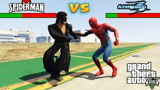 Krrish vs Spiderman - Healthbar Fight