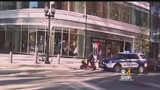 Dashcam Video Shows Boston Police Cruiser Hitting Suspected Moped Thief