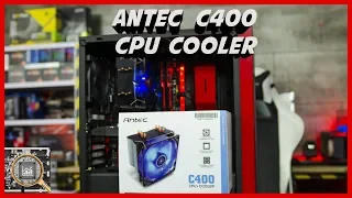 Antec C400 CPU Cooler Review feat. Ryzen 5 2600 OC