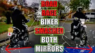 ROAD RAGE BIKER SMASHED BOTH MIRRORS - There's NO LIFE Like the BIKE LIFE! [Ep.#181]