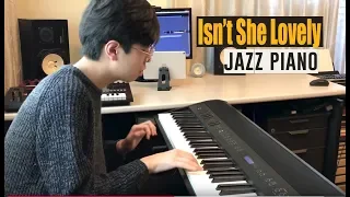 Stevie Wonder - Isn't She Lovely Jazz Piano